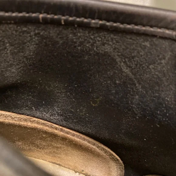 RARE Vintage Black Hy-test Steel Toe Metatarsal Safety Ankle Shoes Boots 1960s - Picture 10 of 12